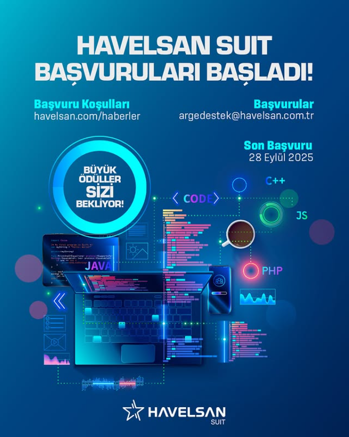 🚀 Havelsan SUIT 2025–2026 Başvuruları Başladı!