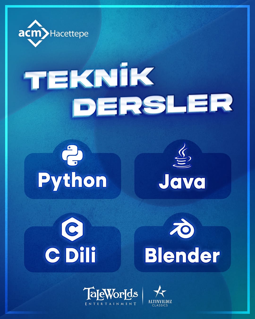 ACM Hacettepe Teknik Dersleri Başlıyor! 🎉