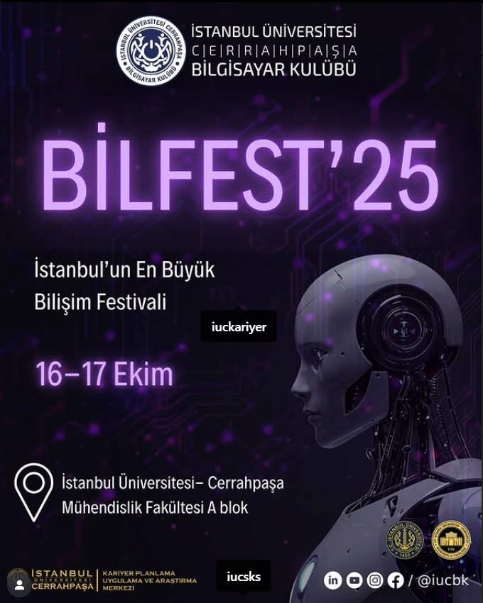 🎉 BilFest’25: Geleceğin Teknolojisine Yolculuk 🎉