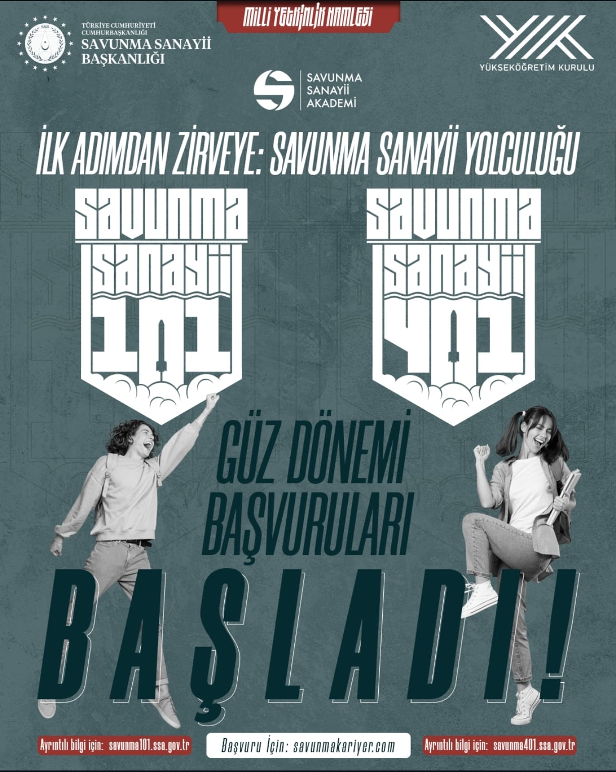 🎯 Savunma Sanayii 101 Eğitim Programı Başvuruları Başladı!