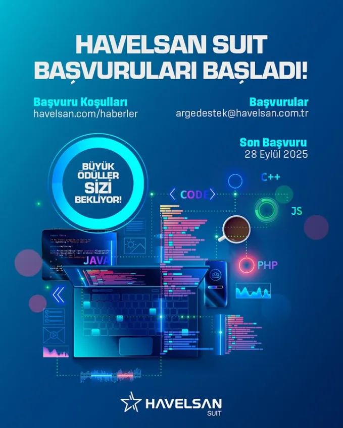 🚀 Havelsan SUIT 2025–2026 Başvuruları Başladı!